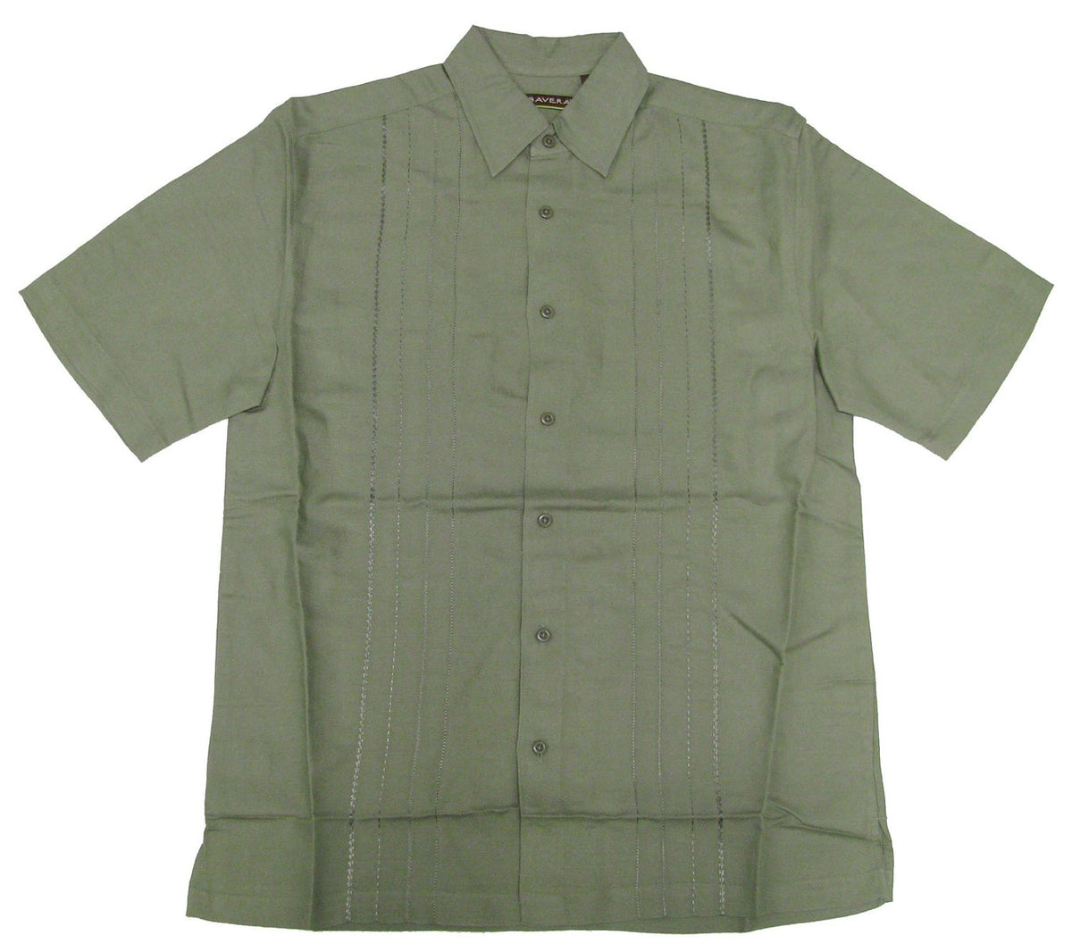 Cubavera Oil Green Embroidery Panel