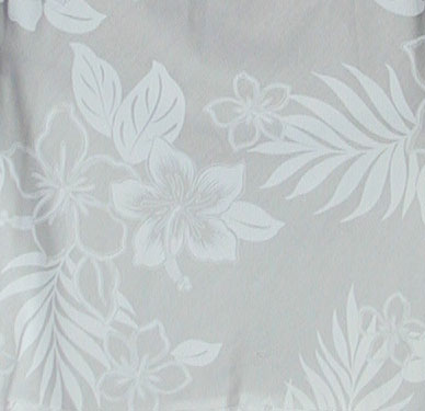 Elegant Tropical White Boy's White Shirt — Boys Shirts — MauiShirts (view 3)