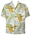 Napali Calla Lily men's Hawaiian shirt — Men's Rayon Shirts — Two Palms