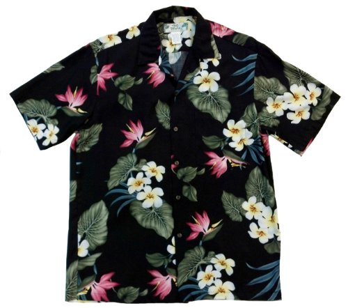 Retro Paradise men's Hawaiian shirt — Men's Rayon Shirts — RJC (view 9)