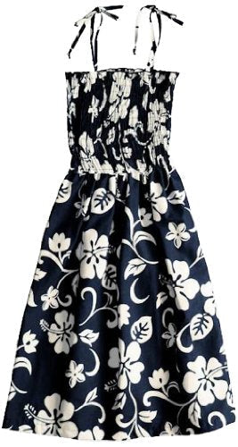Classic Hibiscus Smocked Dress — Women's Sun Dresses — RJC (view 11)