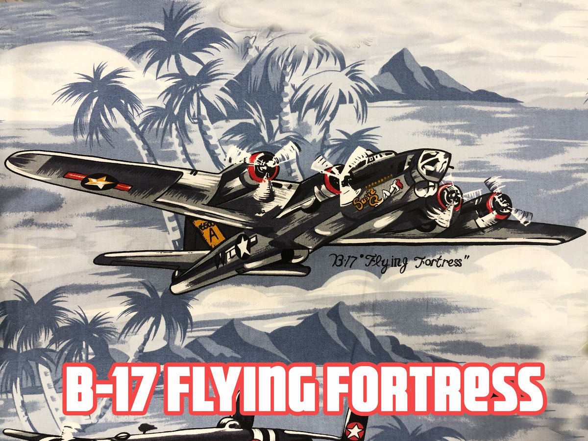 Fighter Bomber Airplane II Men's Hawaiian Shirt — Men's Cotton Shirts — RJC