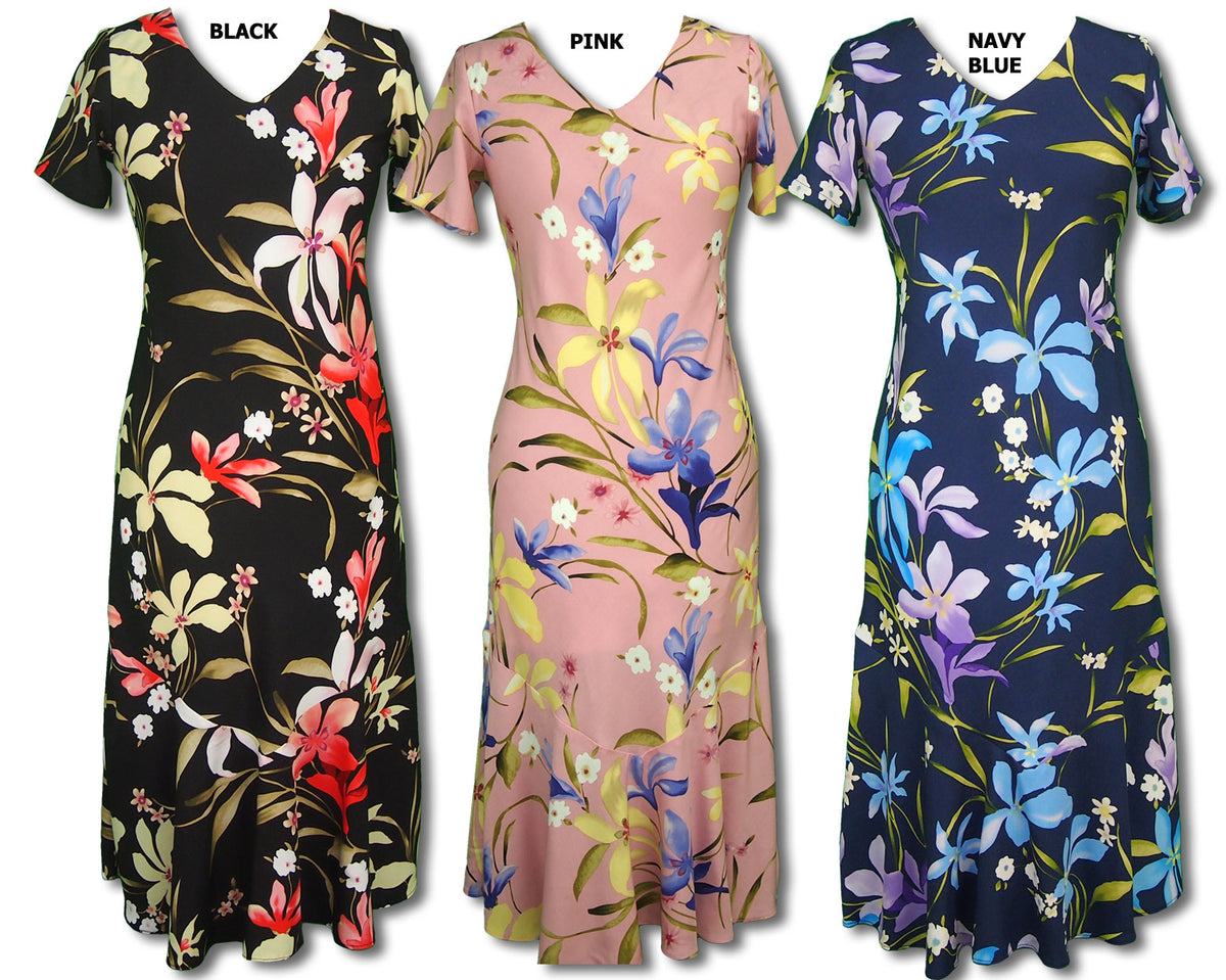 Splendid Orchid Cap Sleeve
