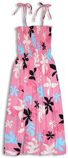Spring Floral Smocked Tube Dress — Women's Sun Dresses — MauiShirts