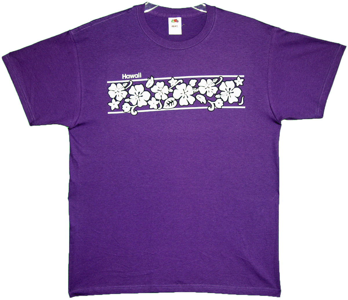 Hibiscus Chest Band T-Shirt — T-Shirts — RJC (view 7)