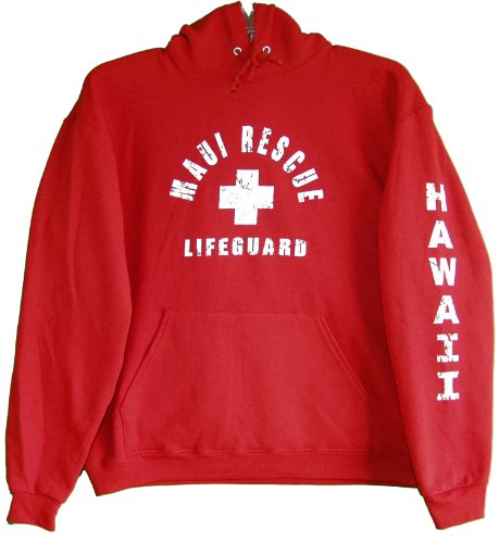 Maui Rescue Lifeguard Pullover Hoodie — Sweatshirts — RJC