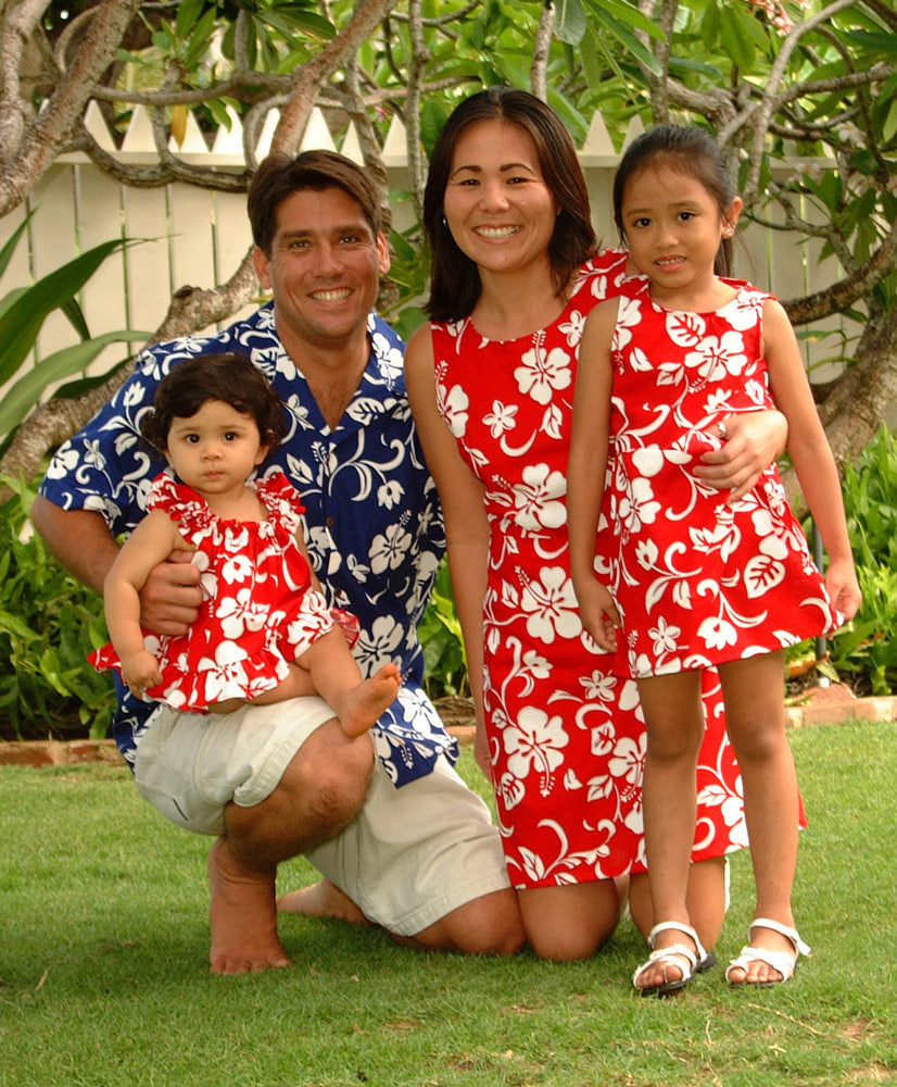 Classic Hibiscus Boy's 2pc — Boys Cabana Sets — RJC (view 7)