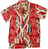 Surfboard Lei Boy's 2pc — Boys Cabana Sets — MauiShirts (view 7)
