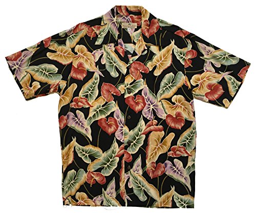 Anthurium Men's Vintage Rayon — Men's Rayon Shirts — MauiShirts (view 12)