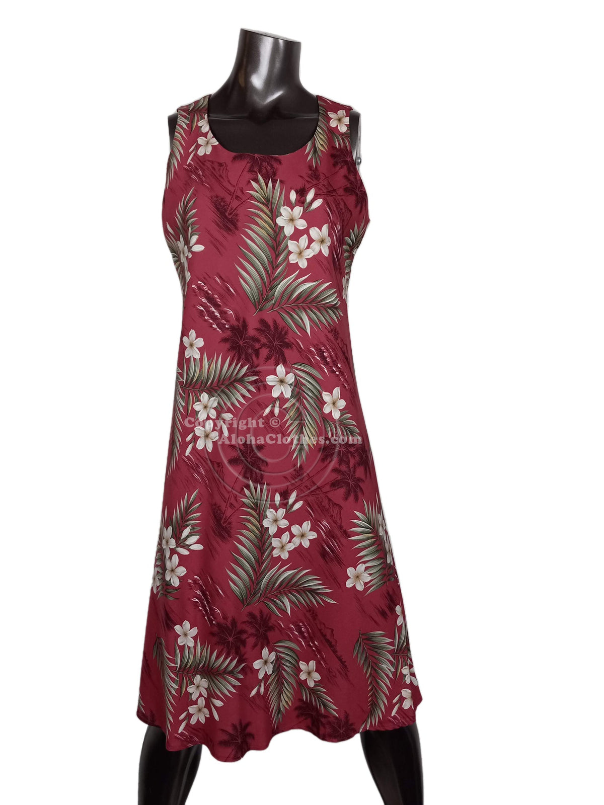 Island Breeze Women's Short Tank Flared Dress — Women's Tank Dresses — Paradise Found (view 3)