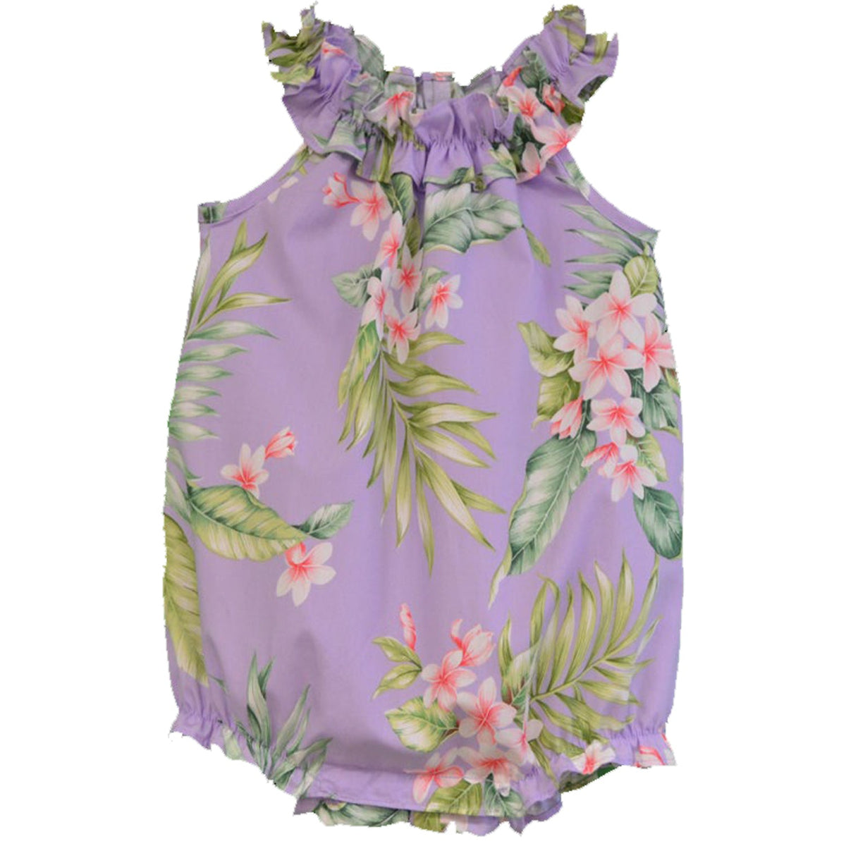 Hawaiian Ferns Girls Aloha Onsie — Infant and Toddler — RJC (view 4)