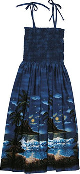 Moonlight Surf Smocked Tube Dress — Women's Sun Dresses — MauiShirts (view 9)