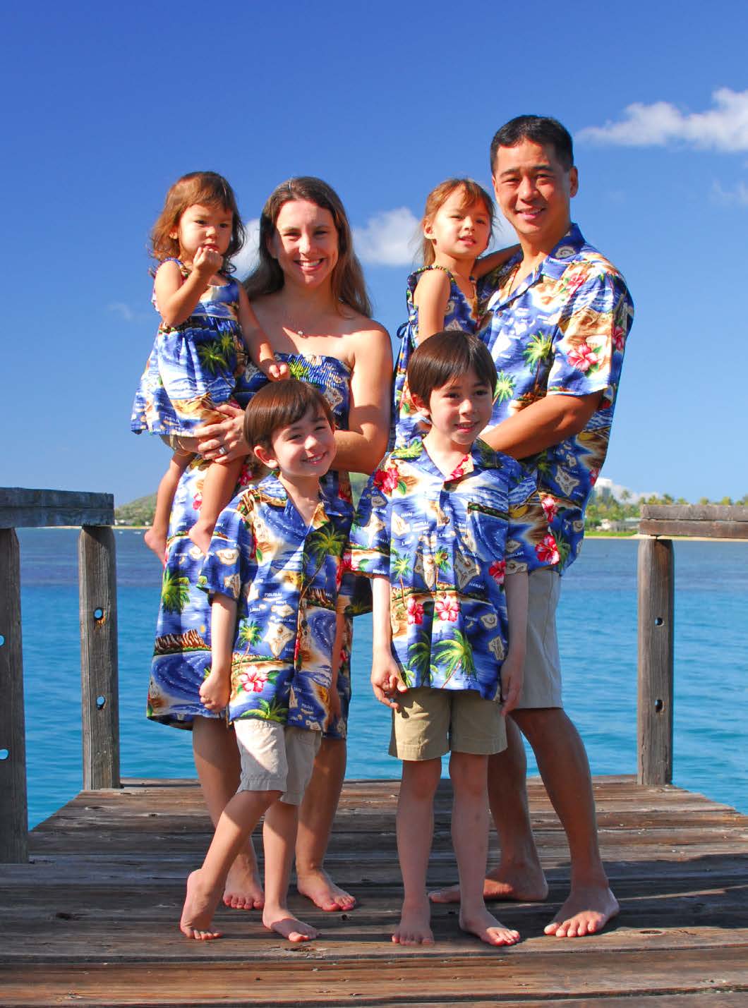 Hibiscus Hawaiian Islands Smocked Dress — Women's Sun Dresses — MauiShirts (view 5)