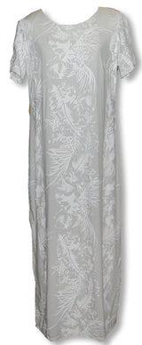 Fern Leaf Garden Elegant Column Dress