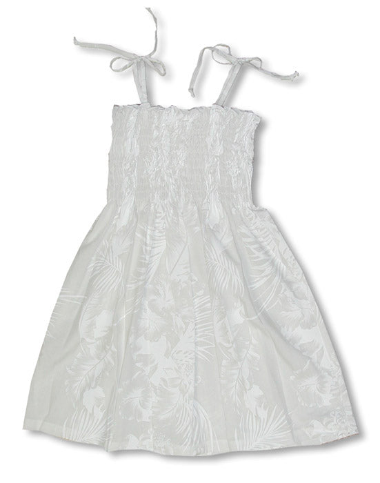 Fern Leaf Garden Girl's Smocked