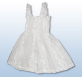 Fern Leaf Garden Girl's Smocked Sundress