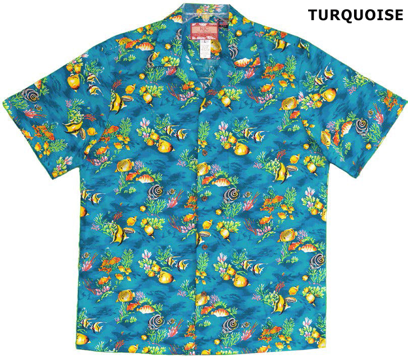 Maui Reef View Mens Shirt — Men's Cotton Shirts — RJC (view 4)