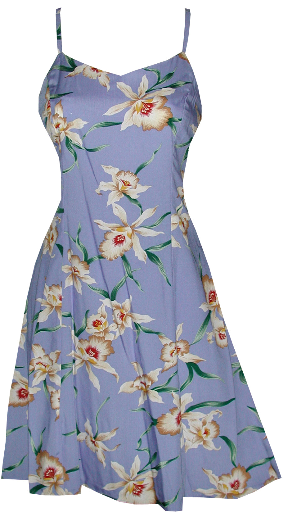 Star Orchid Empire Fit Princess Flared — Women's Empire Waist Dresses — Paradise Found (view 4)