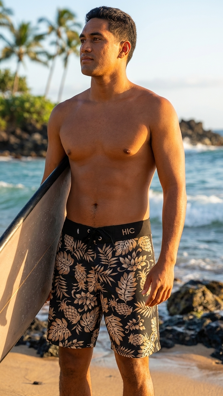 Fineapple HIC Board Shorts — Boardshorts — HIC (view 3)