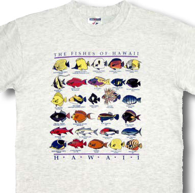 Fishes of Hawaiian Islands Kid's T-Shirt