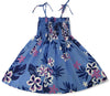 hibiscus garden girl's elastic tube dress
