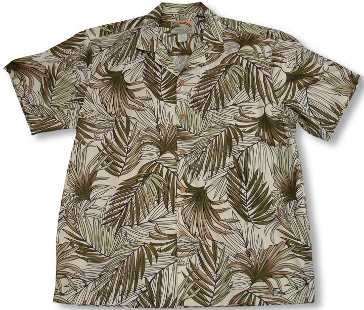 Frond of You Men's Cotton Hawaiian Aloha Shirt