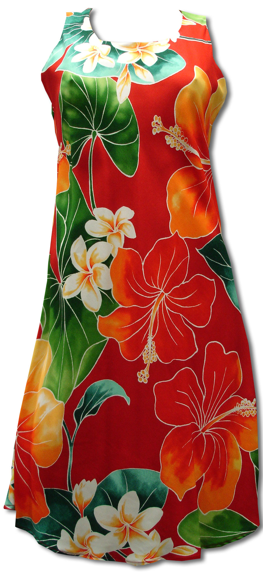 Full Bloom Women's Short Tank Flared Dress
