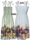 Garden of Eden Smocked Tube Dress