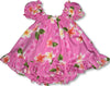 Plumeria Garden Puff Sleeve 2pc