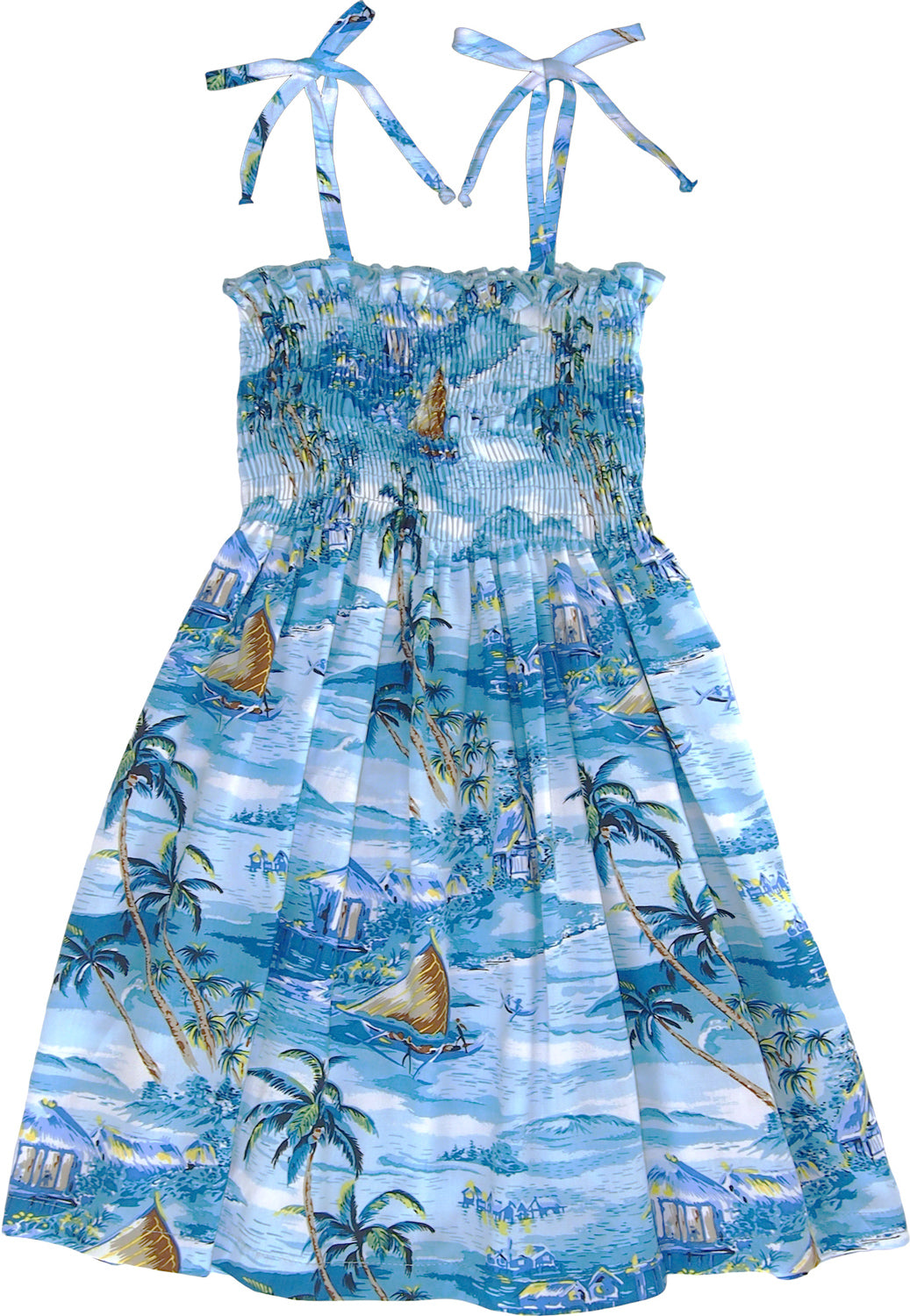 Islanders Girl's Tube Top Sundress