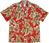 Golden Hibiscus men's shirt