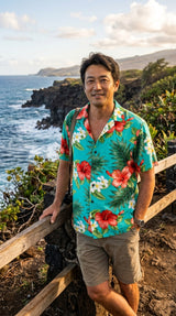 Grand Hibiscus Mens Shirt