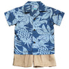 Hala Pineapple Boy's 2pc Set