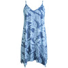 Hala Pineapples Scarf Hem Dress
