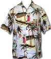 Halau Hula Girl School Men's Fujiette Aloha Shirt