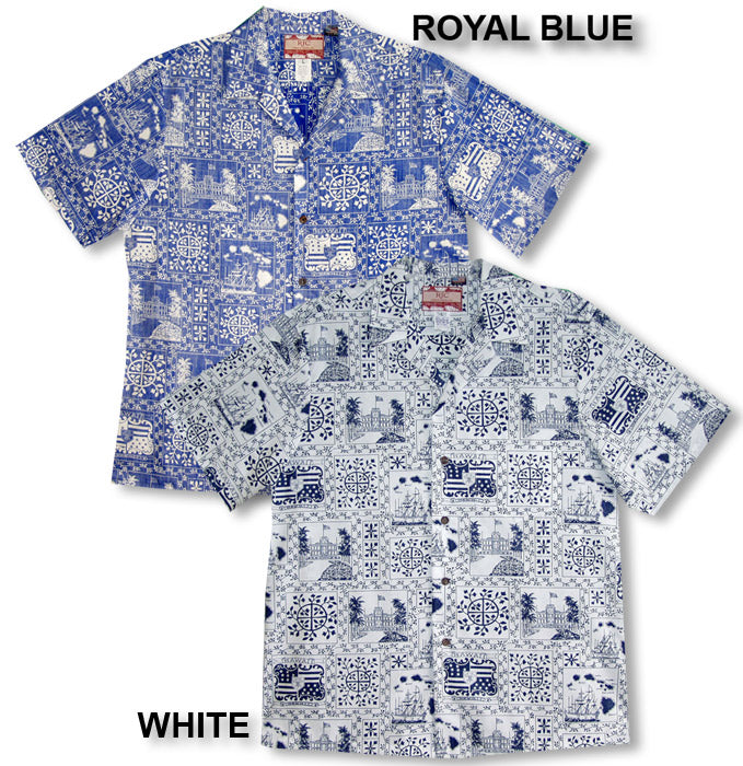 Hawaii State Monarchy men's reverse shirt