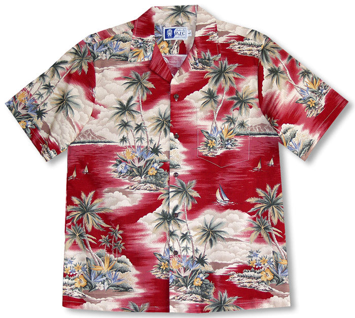 Hawaiian Dreamscape men's shirt