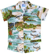 Hawaiian Island Airplanes Boy's 2pc