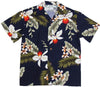 Hawaiian Orchid Boy's Rayon Shirt