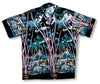 Hawaiian Palm Men's Vintage Rayon Shirt