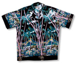 Hawaiian Palm Men's Vintage Rayon Shirt