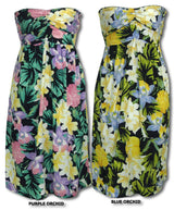 Hawaiian Jungle Flowers 3 in 1 Dress