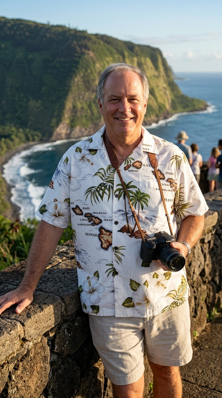 Hawaiian Islands Archipelago Men's — Hawaiian Apparel — Pacific Legend