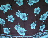 Hibiscus Border Full Size Sarong