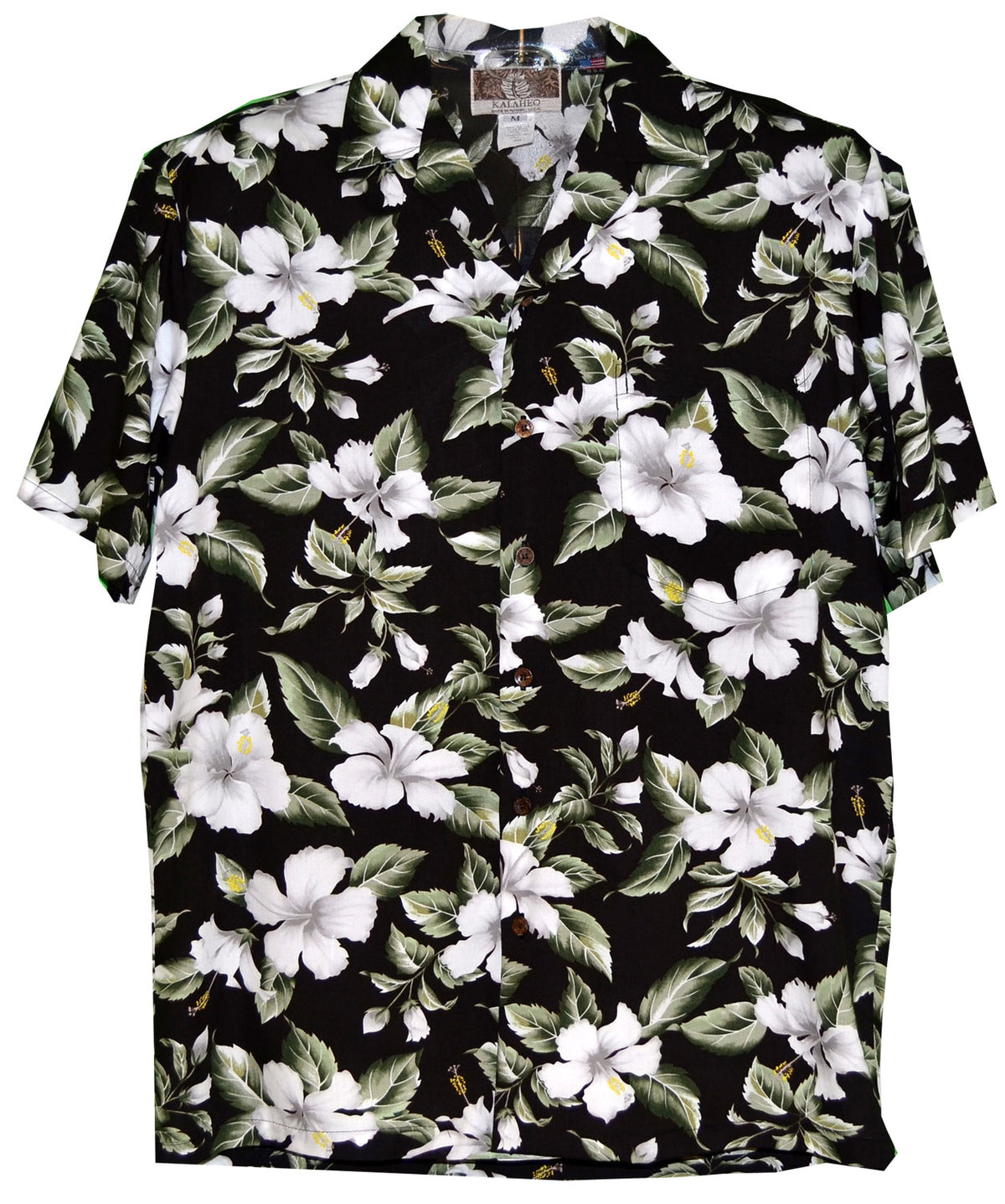 Mens Boutonniere Flower Aloha Shirt