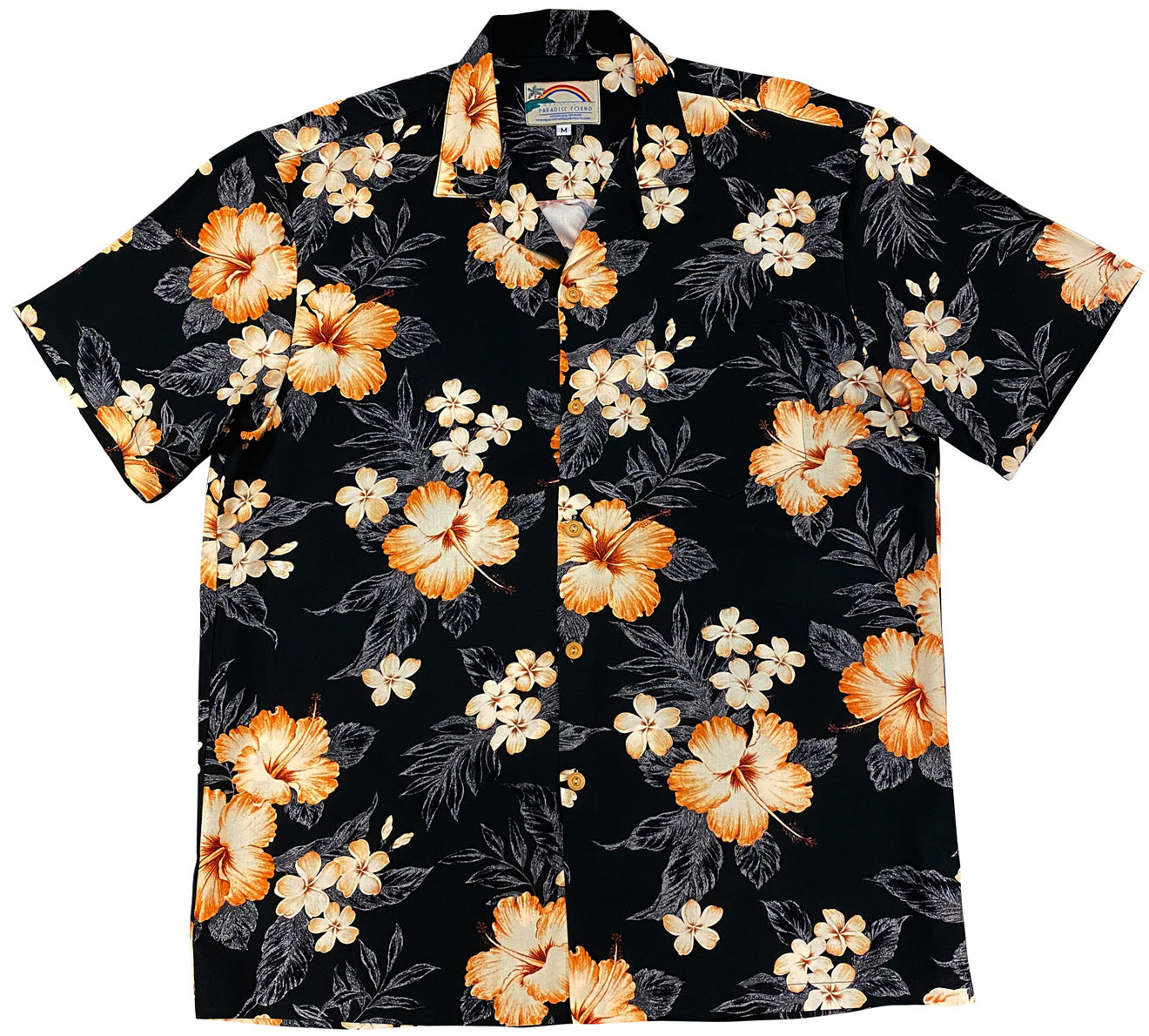 Hibiscus Garden Men's Paradise Found Aloha Shirt