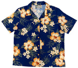Hibiscus Garden Women's Rayon Camp Shirt