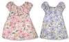 Hibiscus Garden Girl's Peasant Dress