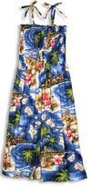 Hibiscus Hawaiian Islands Smocked Dress