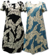 Hibiscus Pareau A-Line cap sleeve dress
